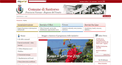 Desktop Screenshot of comune.santorso.vi.it